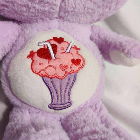 Care Bears Share Bear Purple Ice Cream Soda 12 in - Picture 3 of 7